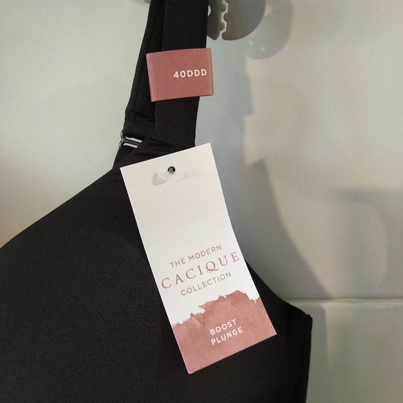 Cacique 40 DDD Smooth Boost Plunge Bra - Picture 3 of 6